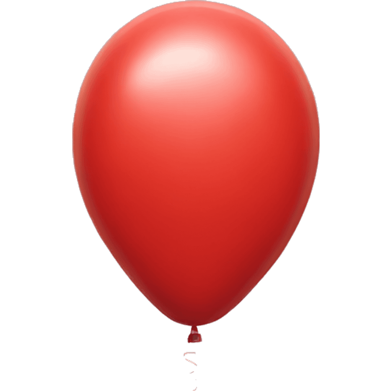 red ballon emoji