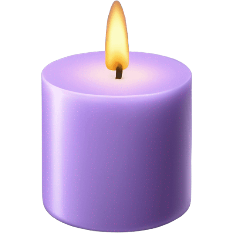 Lavender candle  emoji