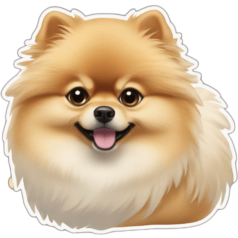 Pomeranian shpits emoji