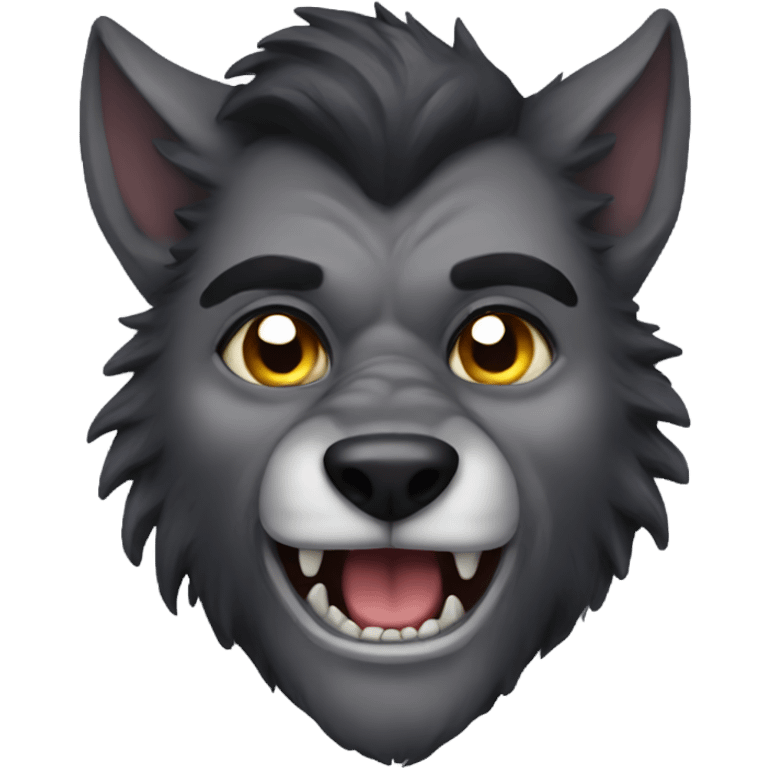 Gay werewolf  emoji