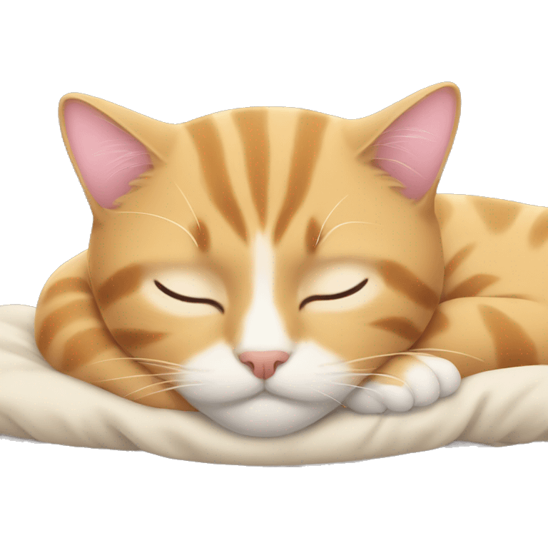 Cat napping emoji