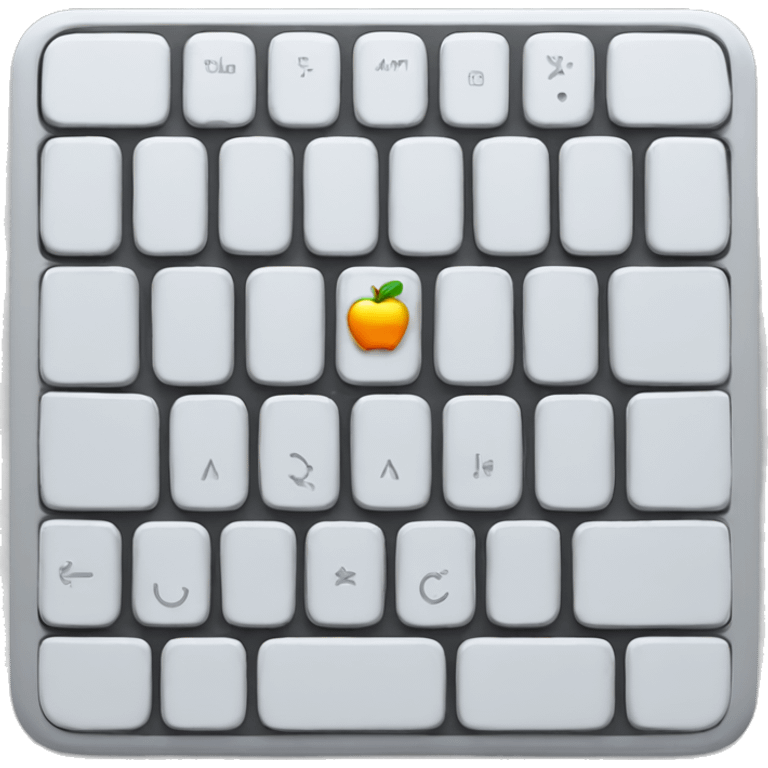 Apple Magic Keyboard emoji