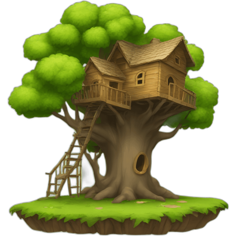 tree house emoji