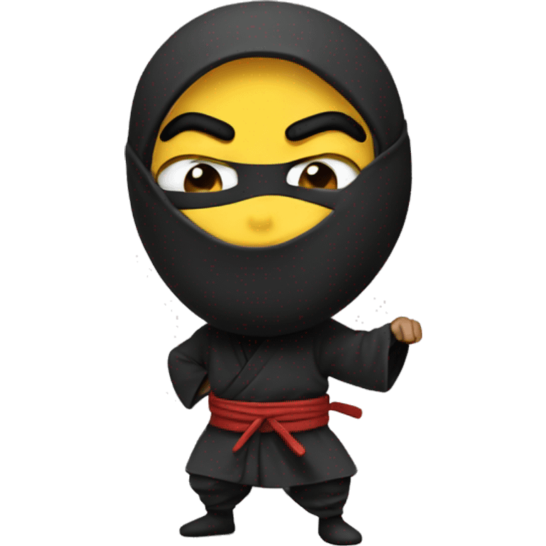 Ninja shrugging emoji