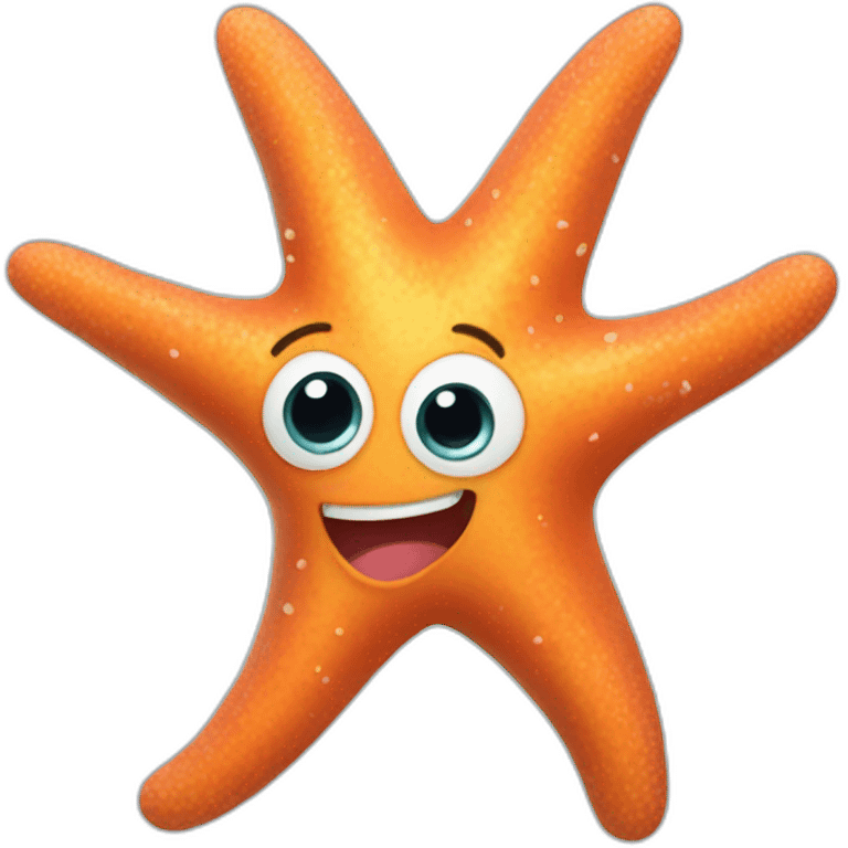 Patrick the starfish emoji