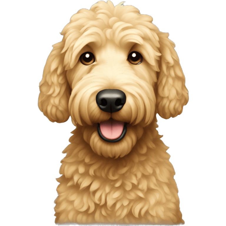 golden doodle  emoji