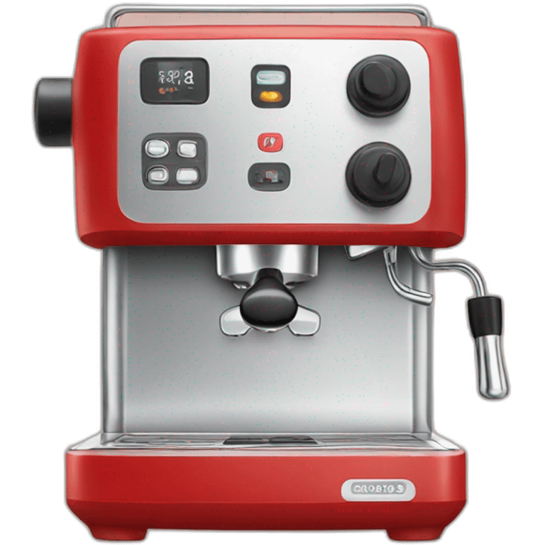 Red espresso machine emoji