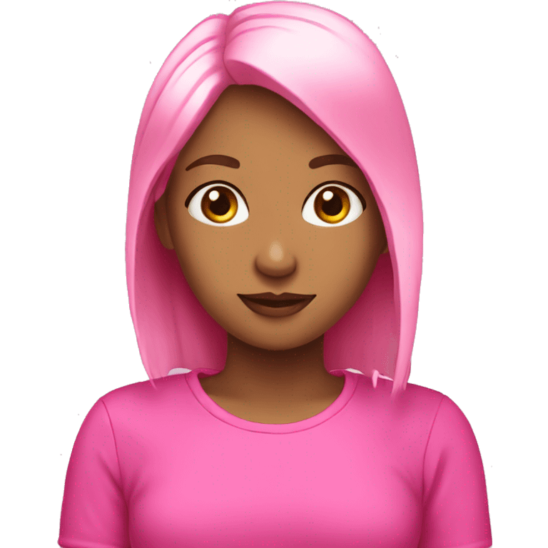 pink girl  emoji