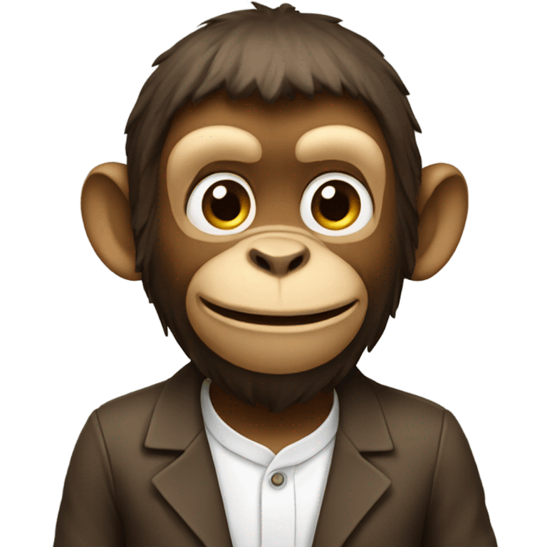 Talk monkey emoji