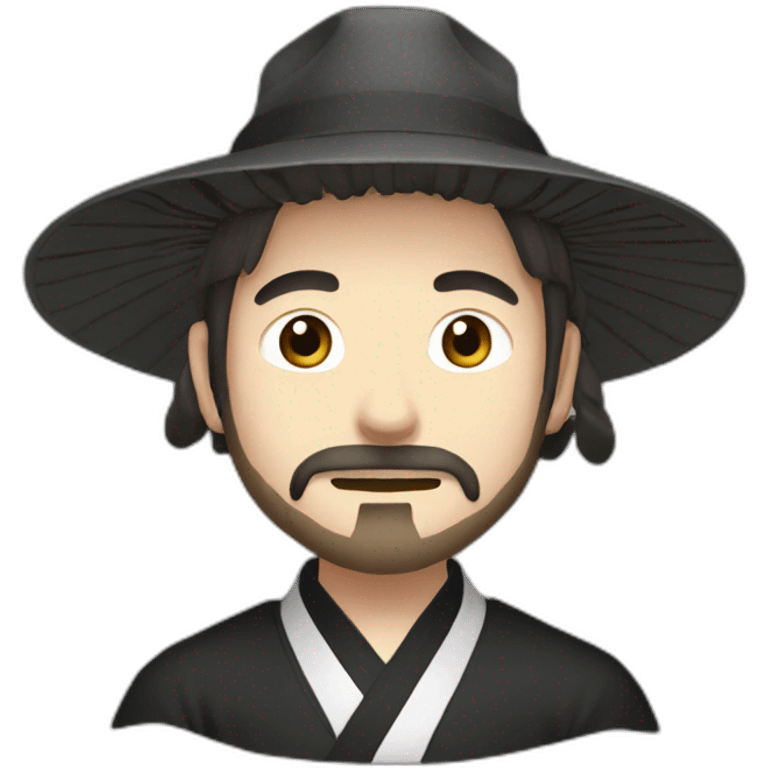 artistic neckbeard that enjoys japan emoji