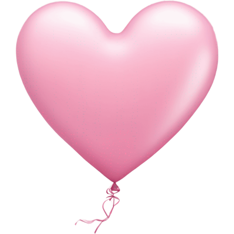 pastel pink heart balloons emoji