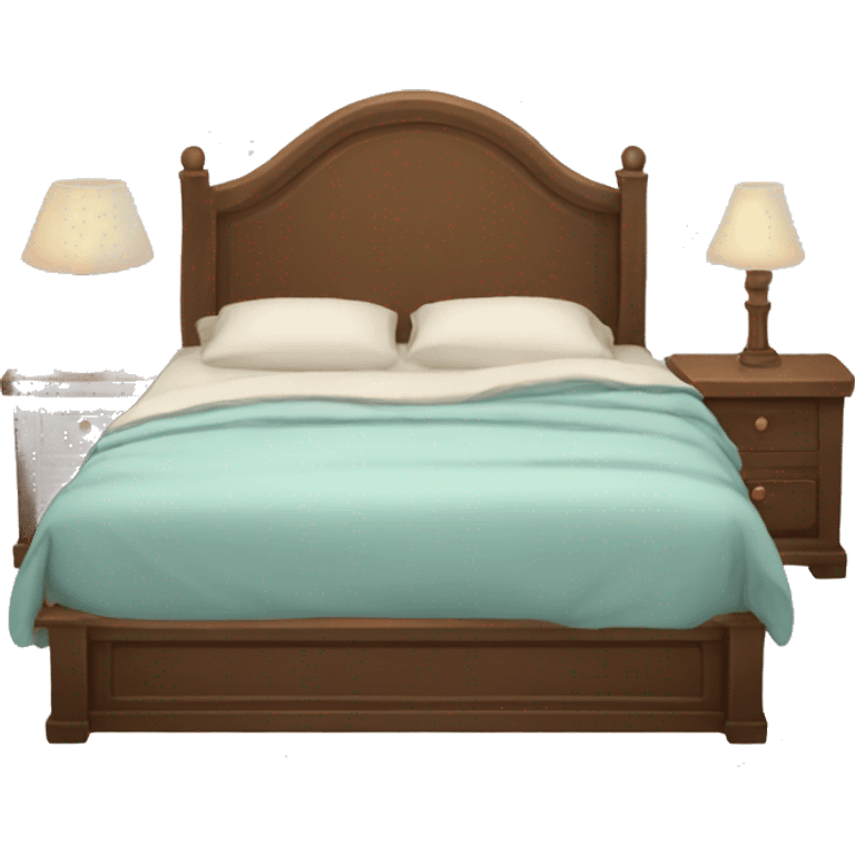 Aesthetic bed emoji