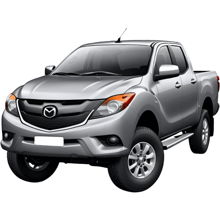 Mazda BT-50 - Mazda (Model Year: 2022) (Iconic colour: Dark Silver) emoji