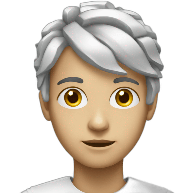 artificial intelligence as a person emoji