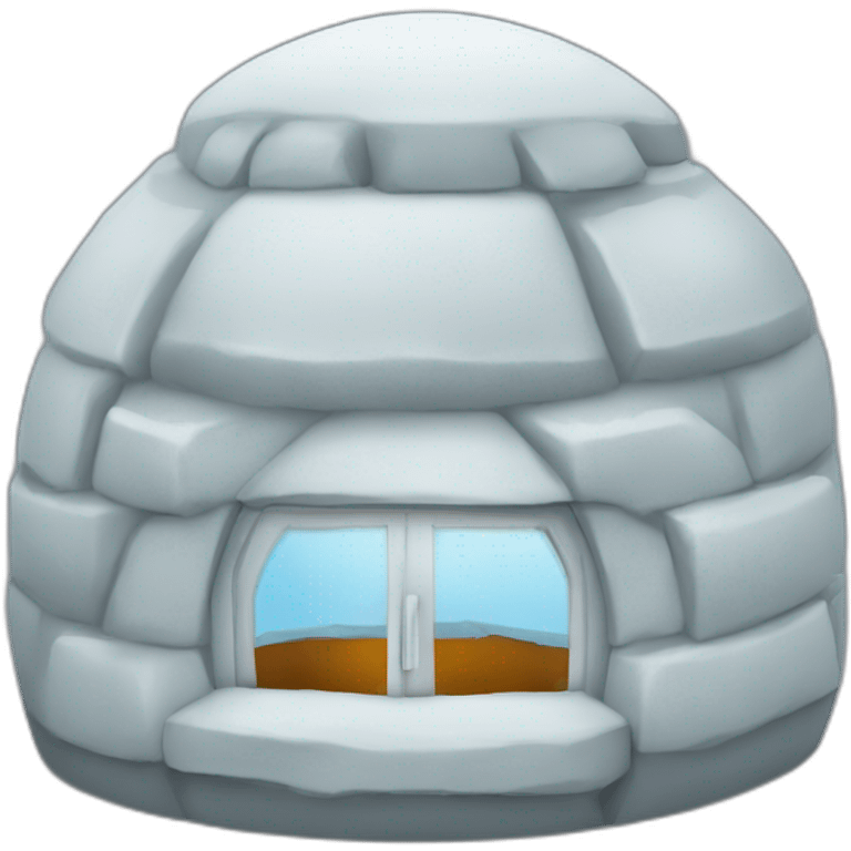 igloo super hot emoji