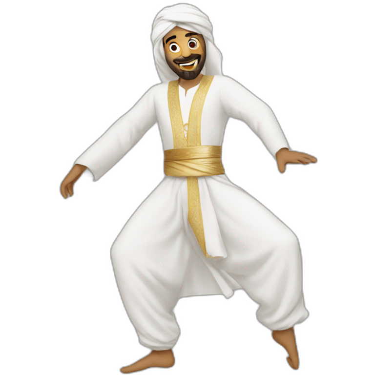 Arabe qui dance emoji