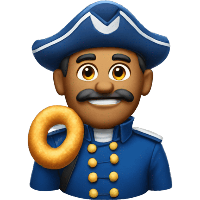 Captain Crunch with a pipe emoji