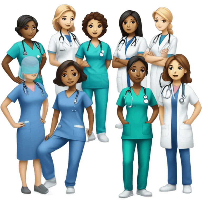 Nurses emoji