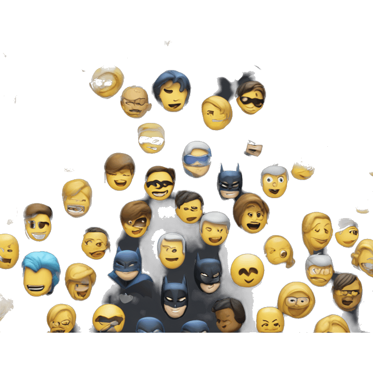 Batman emoji text emoji