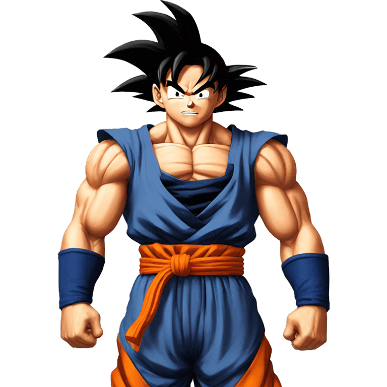 Goku from dragon ball z emoji