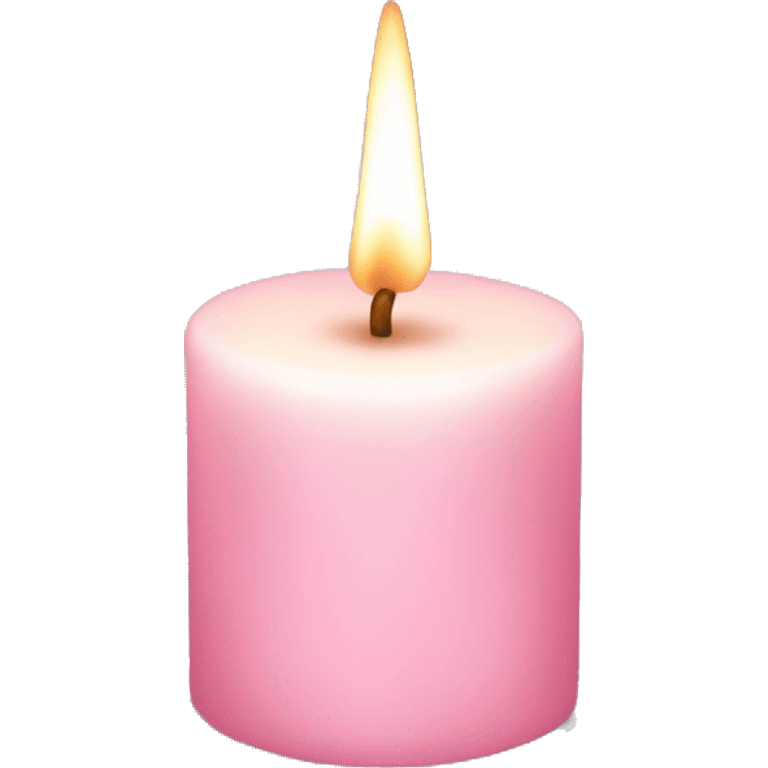 Light pink magic candle  emoji