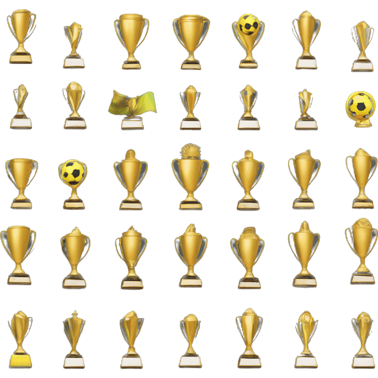 Euro 2024 trophies emoji