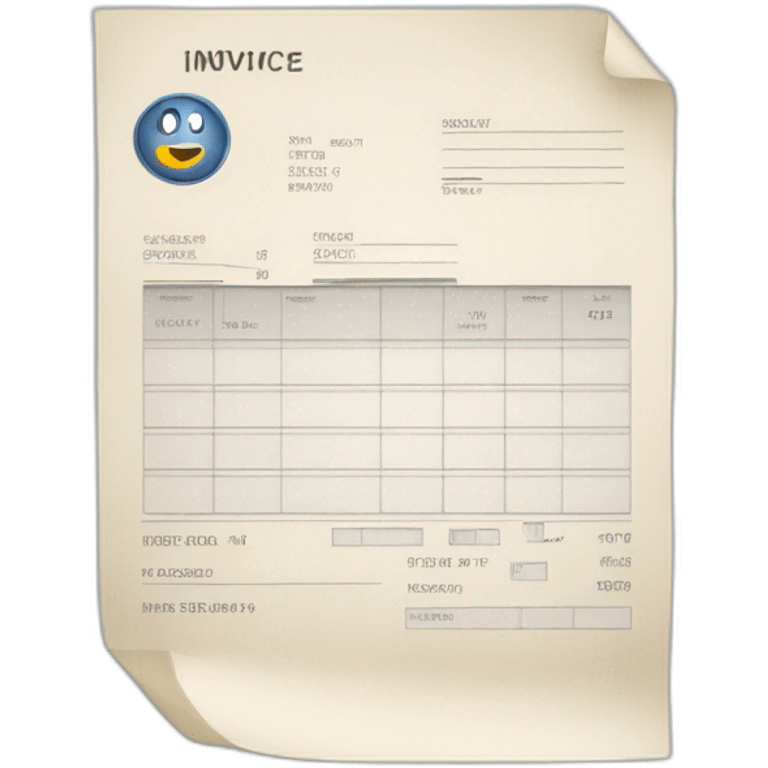 invoice emoji