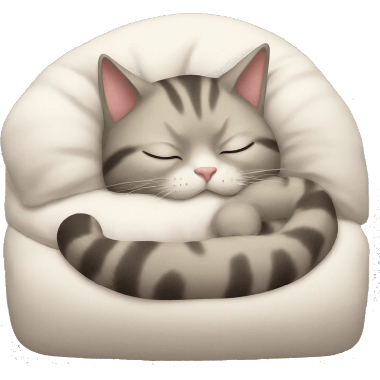 Cat sleep emoji