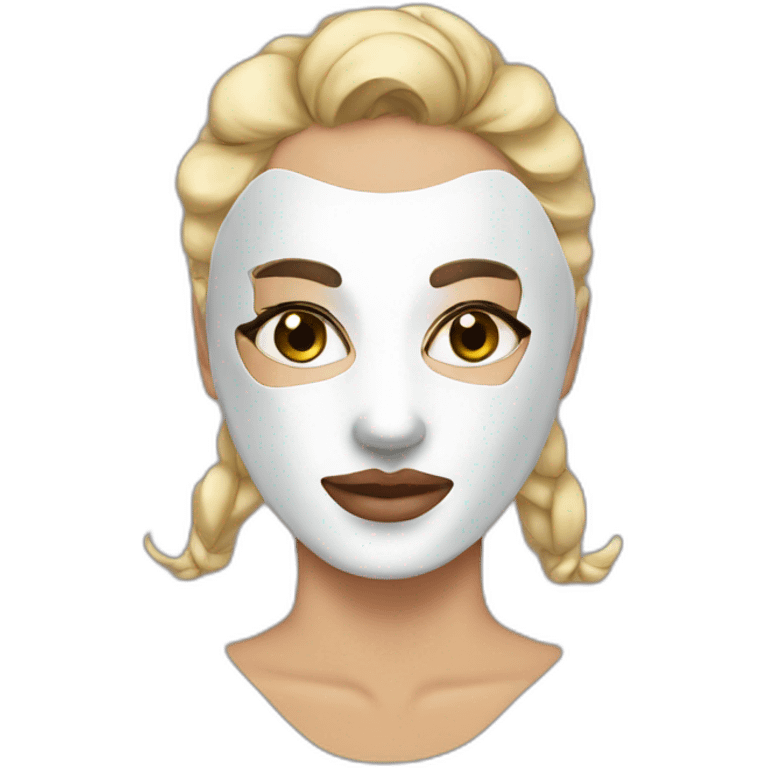 face mask beauty emoji