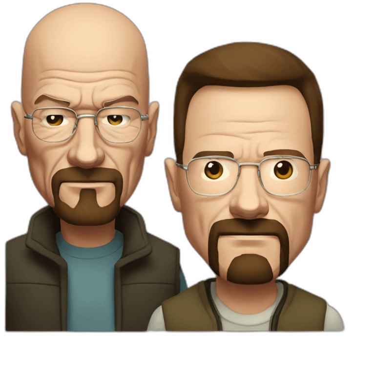 walter-white-and-jesse emoji