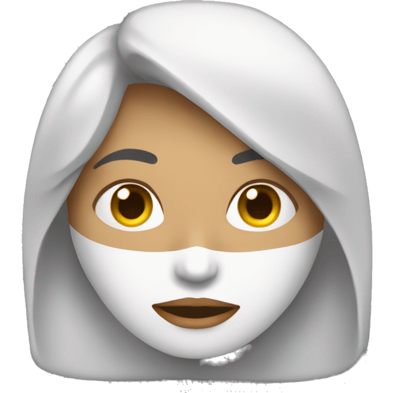 Mujer sorpendida emoji