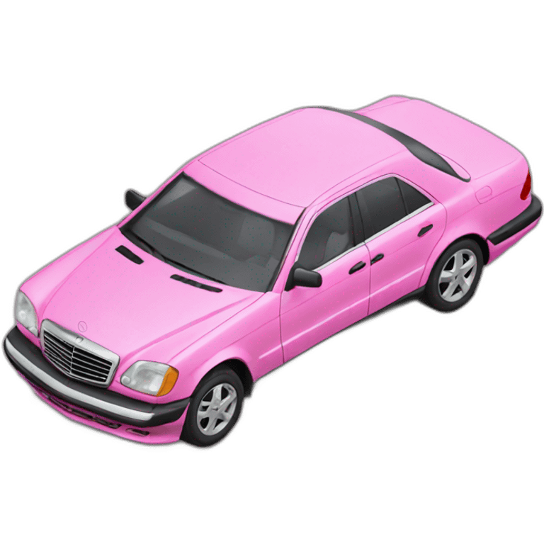 pink mercedes emoji