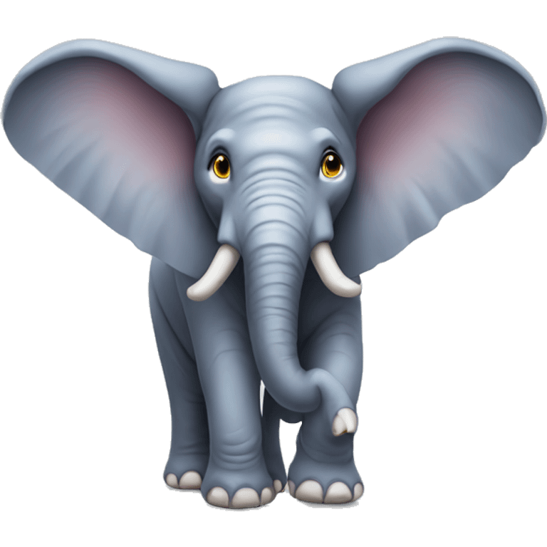 Elephant with wings  emoji