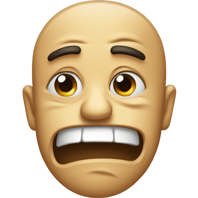 Disgusted emoticon  emoji