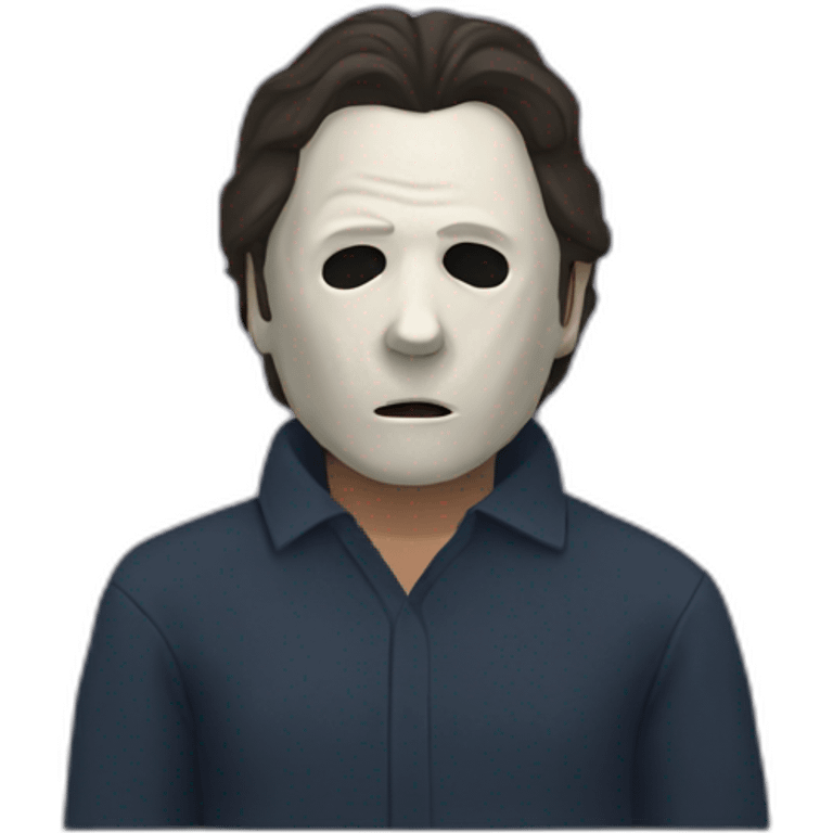 michael myers drunk emoji