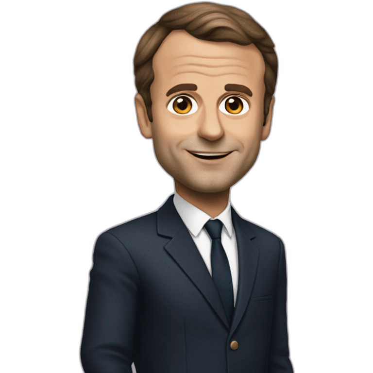 Emanuel Macron emoji