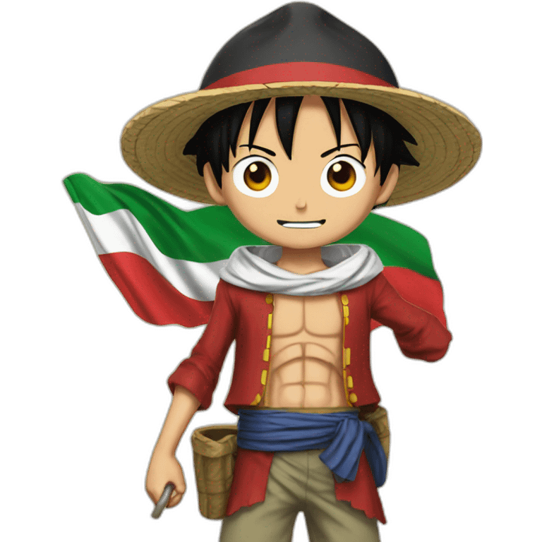 Luffy palestine emoji