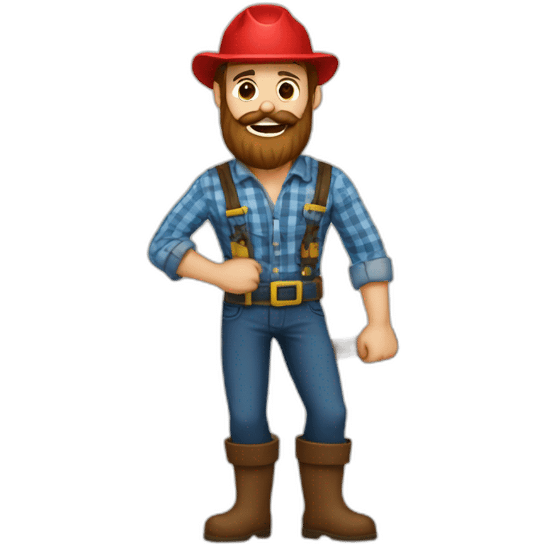 Sexy Lumberjack emoji