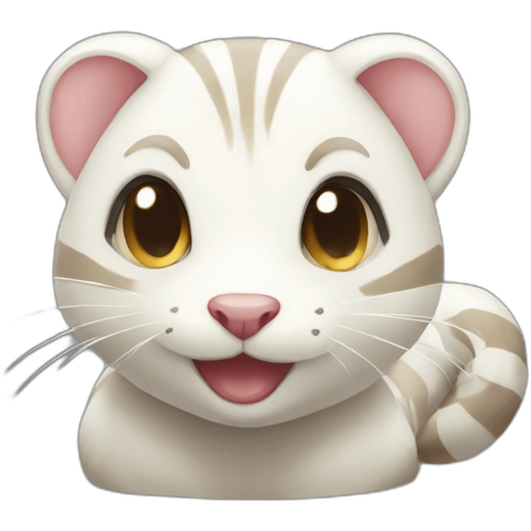 White Furret emoji