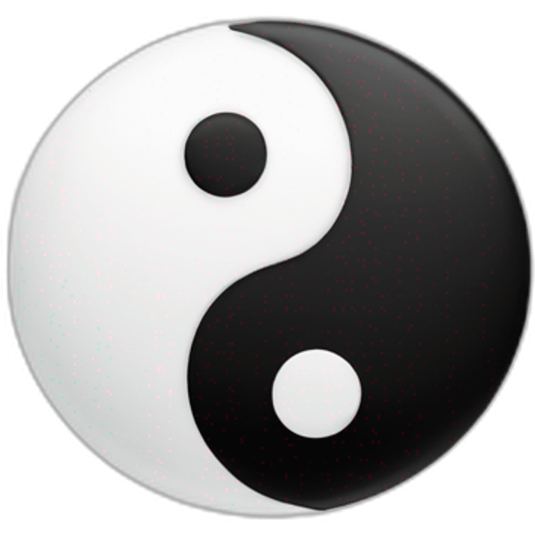 Yin yang tai chi emoji