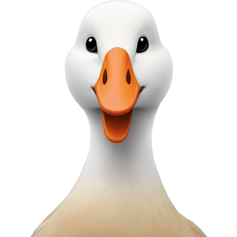 Rainbow goose emoji