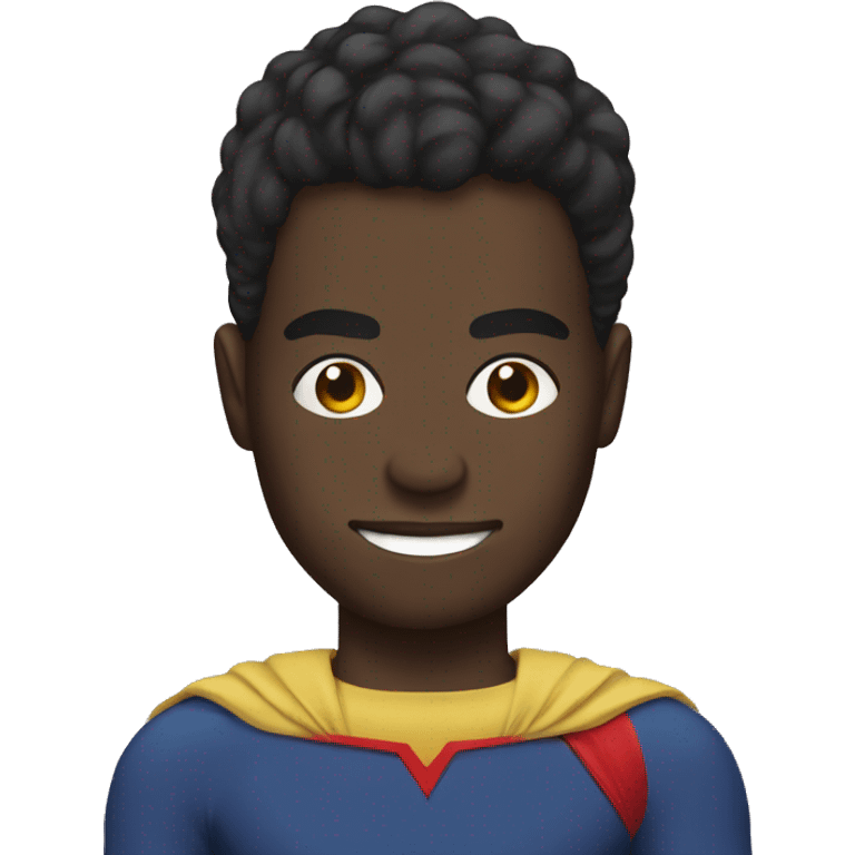 black haitian superhero emoji