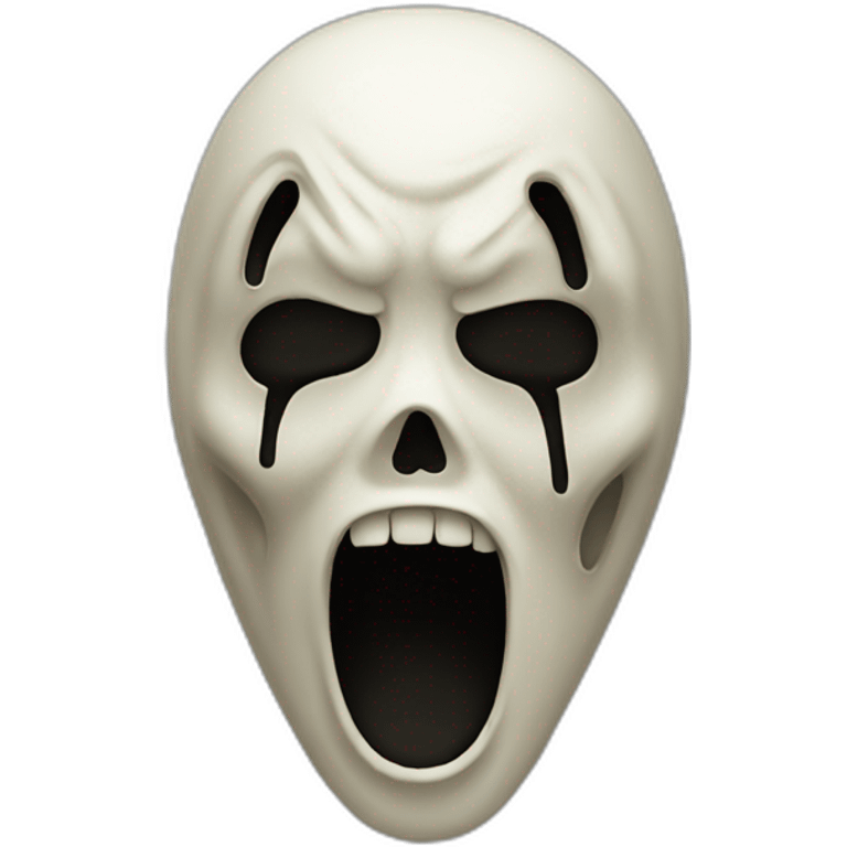 scream ghostface emoji