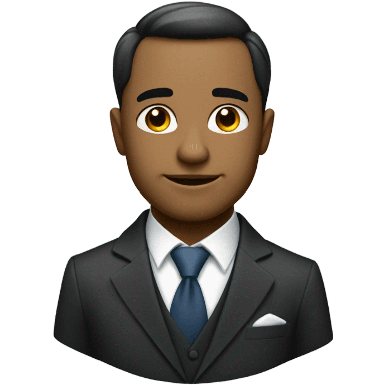 Diplomat person emoji