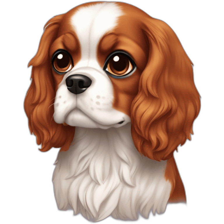 Cavalier King Charles marron emoji