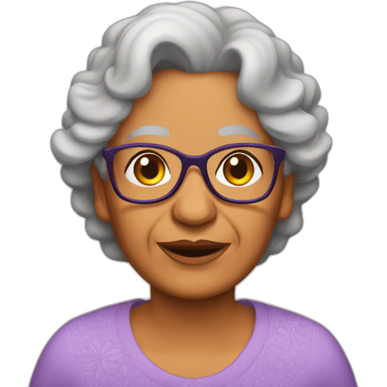 latin grandma emoji