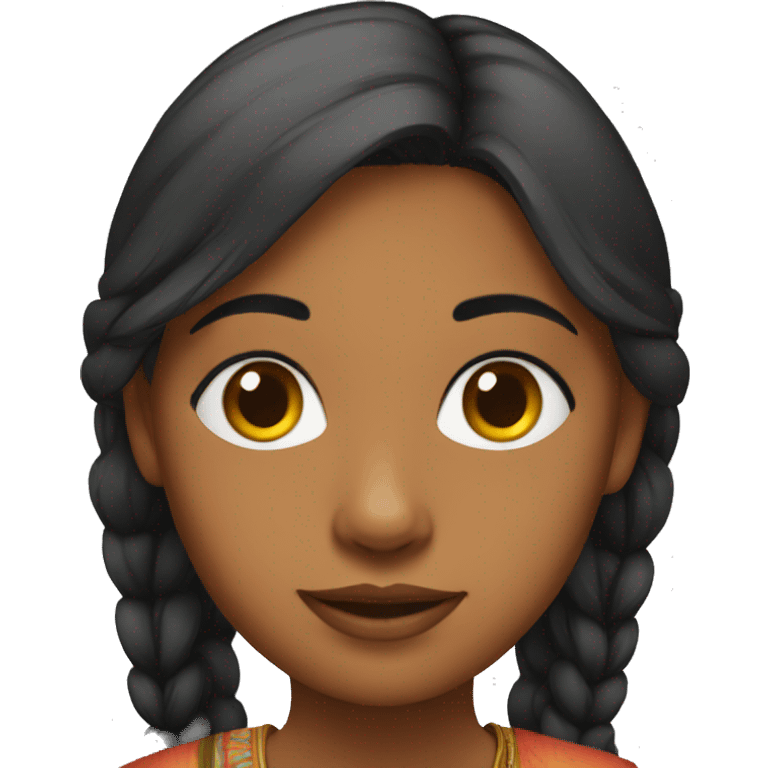 Indian girl emoji