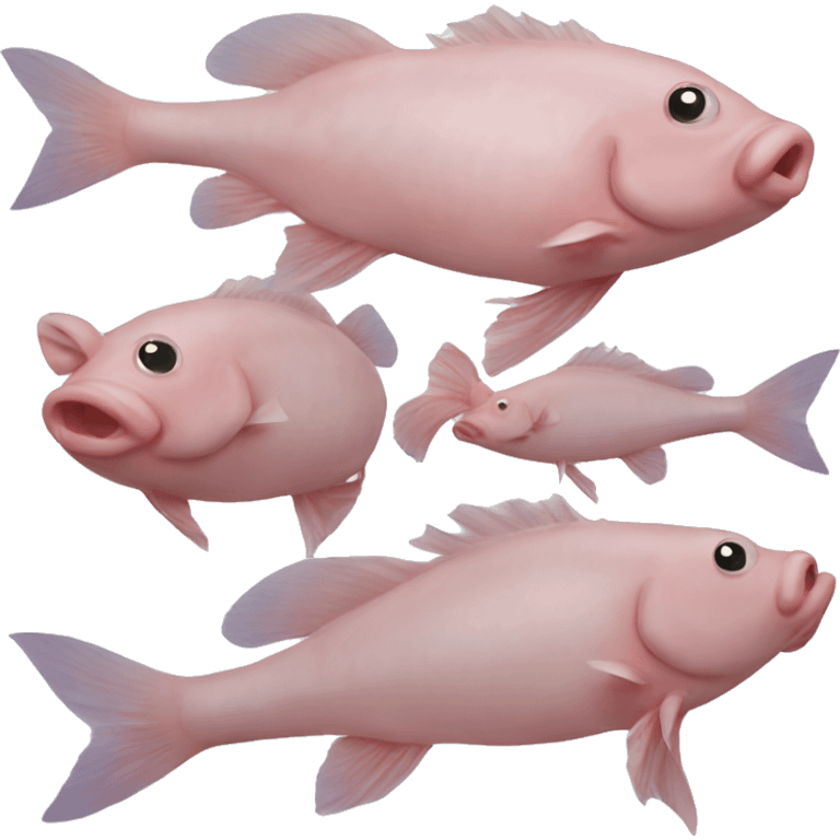 Pig fish emoji