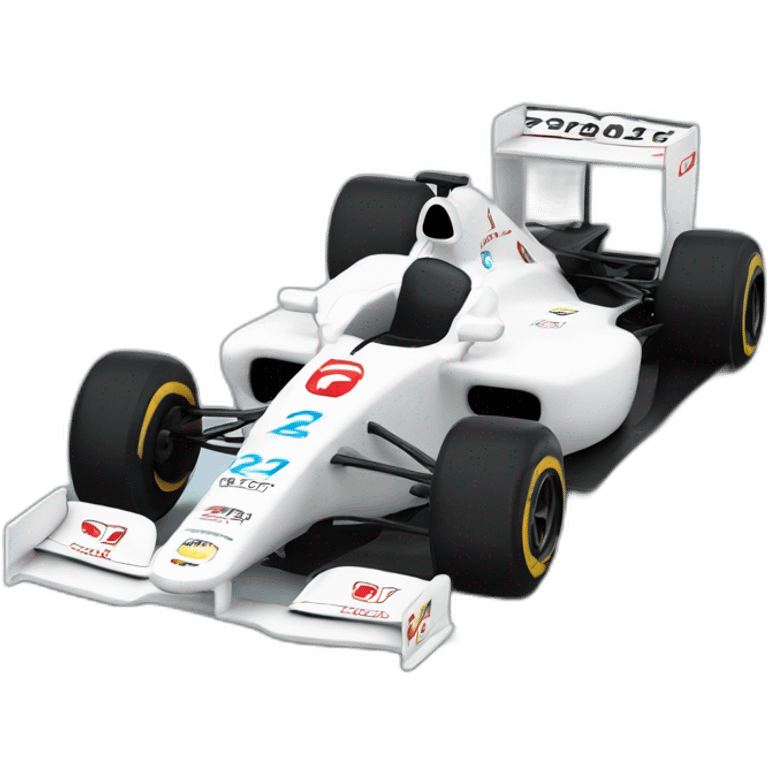 2O22 formula one car emoji