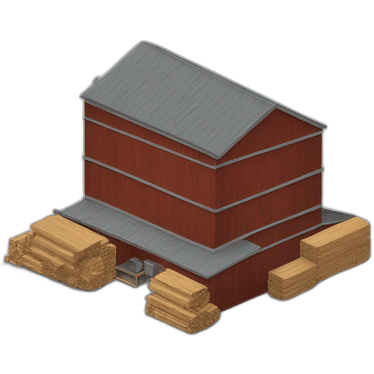 modern lumber factory emoji